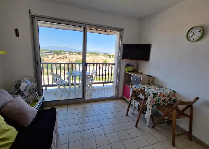 Les Capitelles - Studio Cabine - Piscine - Plage A 50 M Ref Noga