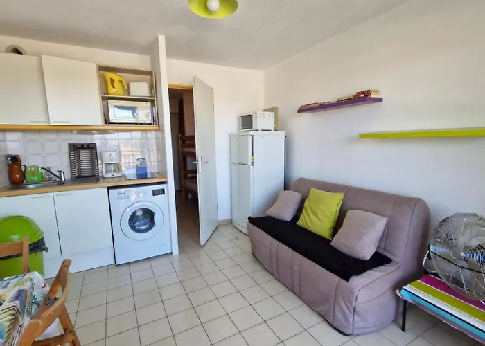 Les Capitelles - Studio Cabine - Piscine - Plage A 50 M Ref Noga